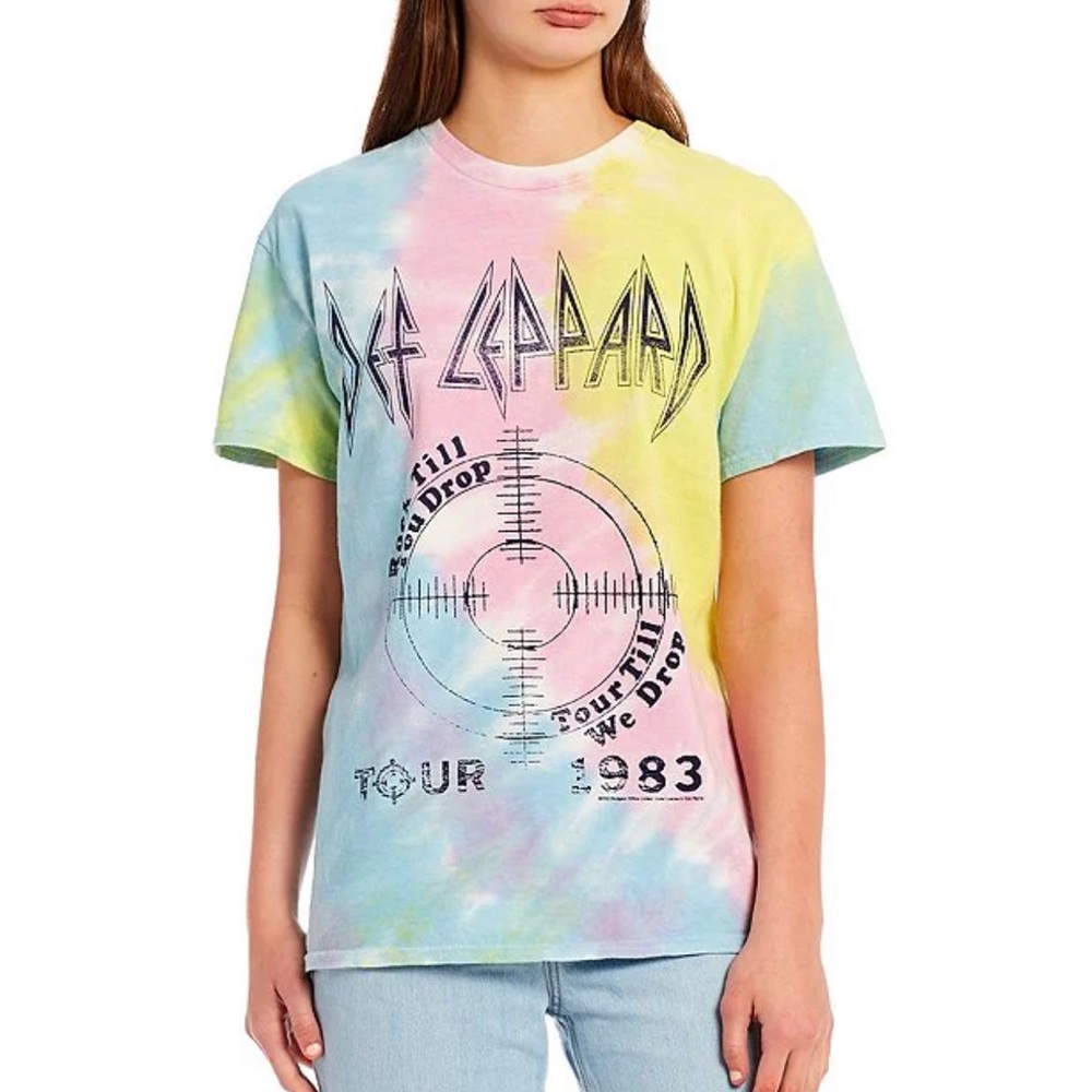 NEW Def Leppard 1983 Tour Graphic Tee